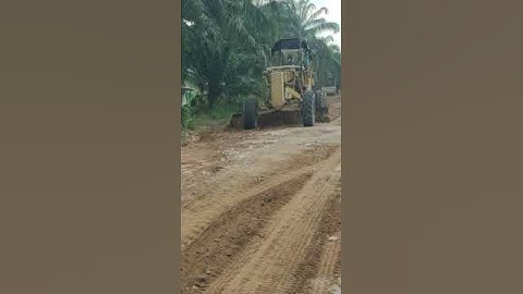 NORMALISASI PERBAIKAN JALAN PABRIK KELAPA SAWIT #pabrikkelapasawit #brondolan #palmoil