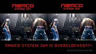 Tekken Tag 2 Frame-rate test: Namco System 357C vs 369 [Real Hardware 4K]