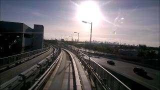 Miami Airport: International Arrival and Riding the MIA Mover