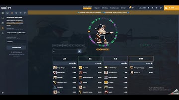 NEW CSGO GAMBLING WEBSITE - FREE 1$ COINS CODE - Society.gg