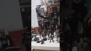 koleksi ksatria baja hitam - masked rider black biggest collection