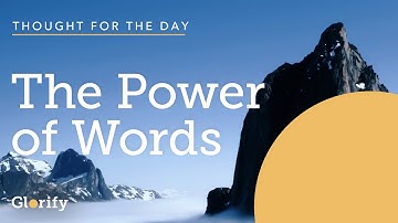 Day 6 - Disconnection: The Power Of Words - Glorify App