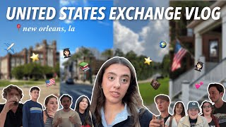 EXCHANGE STUDENT IN USA VLOG  🇺🇸  loyola new orleans 