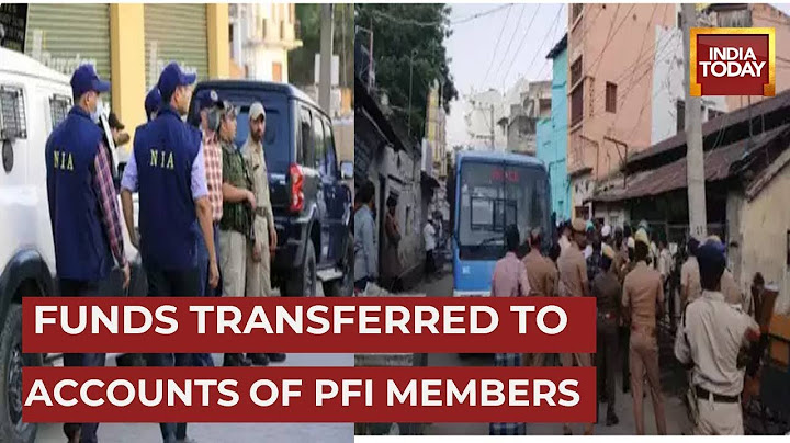 PFI Mobilised Funds Through Gulf Countries Through Illegal Channels | Sensational Details Emerges
