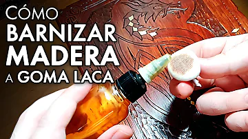 Qual a finalidade da goma laca?