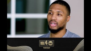 Damian Lillard Discusses His Comments About the Clippers and Portland's Playoff Hopes | NBA on TNT