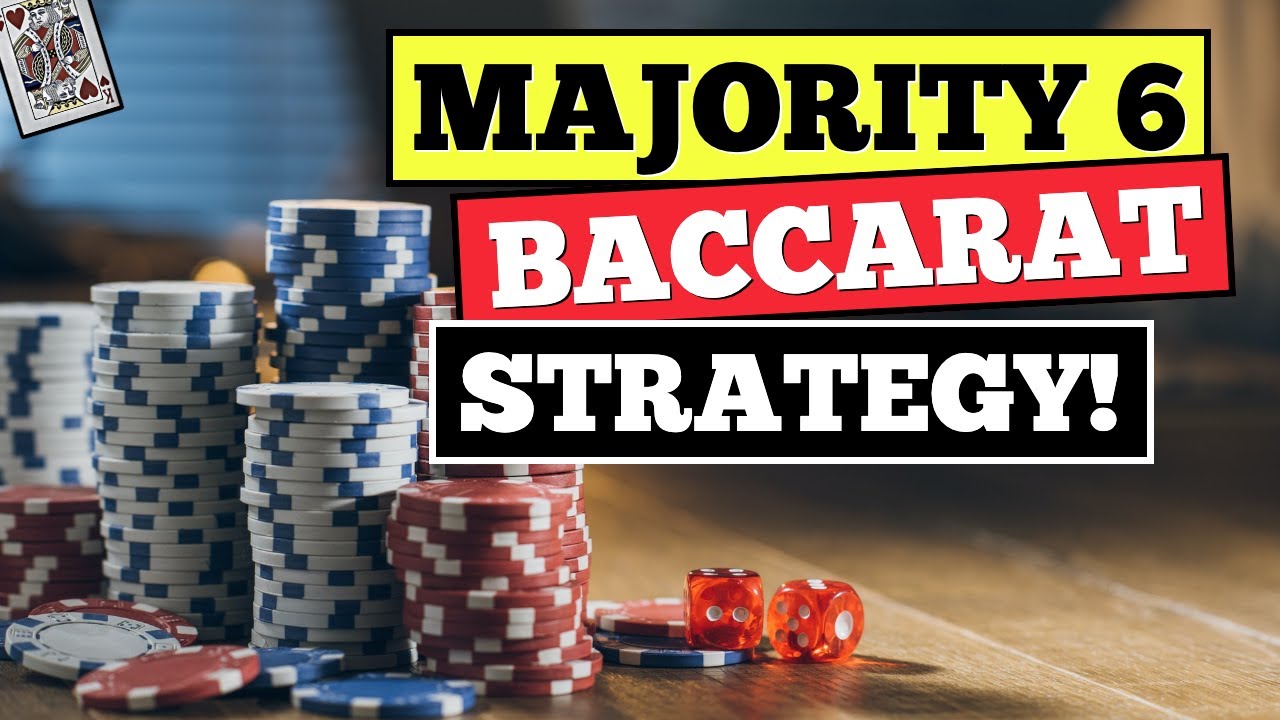 MAJORITY 6 Baccarat Strategy! Playing Online with Bitcoin! - YouTube