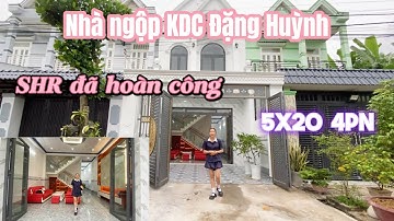 Nhà ngộp KDC Đặng Huỳnh gần ngã ba Tân Kim, SHR đã hoàn công 