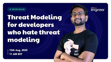 Webinar: Threat Modeling for Developers who hate threat modeling