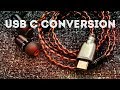 Earpiece USB C conversion retermination with mic easy Tutorial