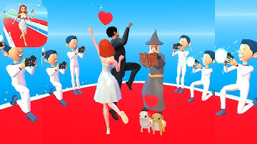 NEW MAX LEVEL in *Bride Race* 👰‍♀️🤵🏻 All Levels iOS Android Gameplay (New Levels 3 - 8)