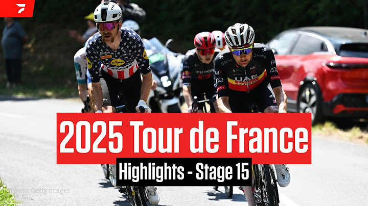 Tour de France 2025 Stage 15 Highlights