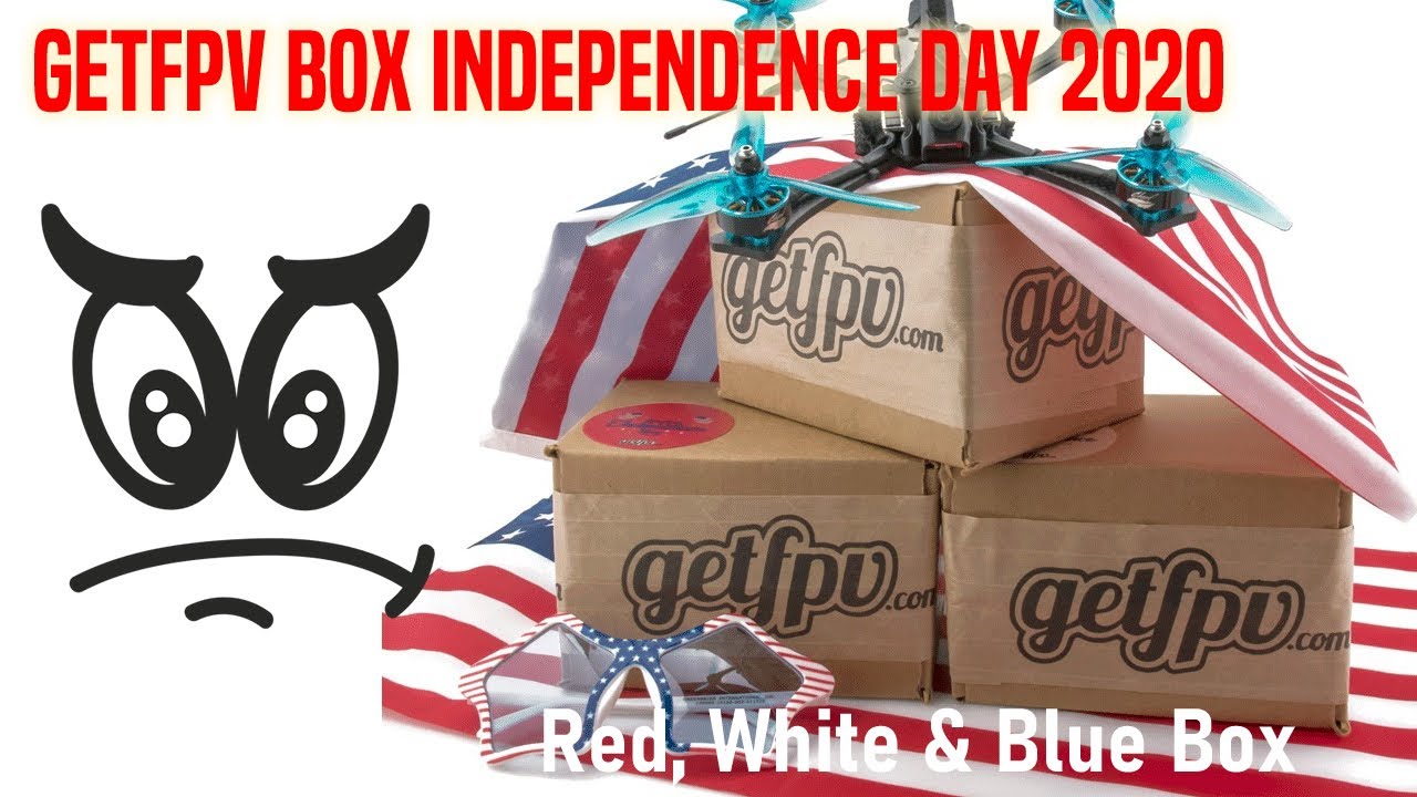 Getfpv Independence day 2020 (Red, White & Blue Box)