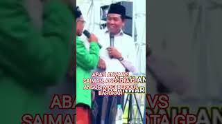 ABAH ANZA VS SAIMAN, MUGI BAROKAH #ayoderekkyai #abahanza #barokahalways #barokahsekabehane