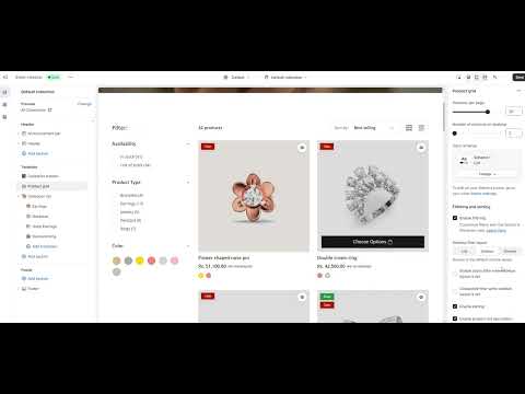 Shopify Collection page