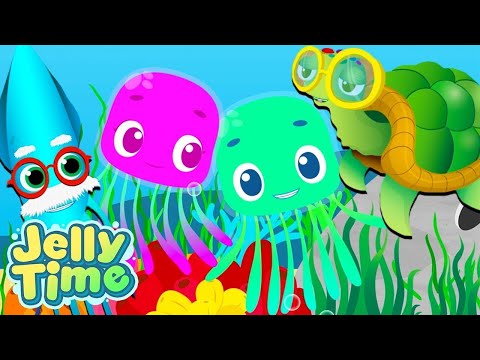 Jelly Time 1 Hour Special Compilation! | Jellyfish Animated Show for Kids
