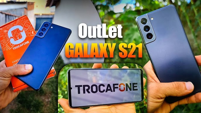 GALAXY S21 PLUS -[ CONDIÇÃO BOM ] - TROCAFONE 