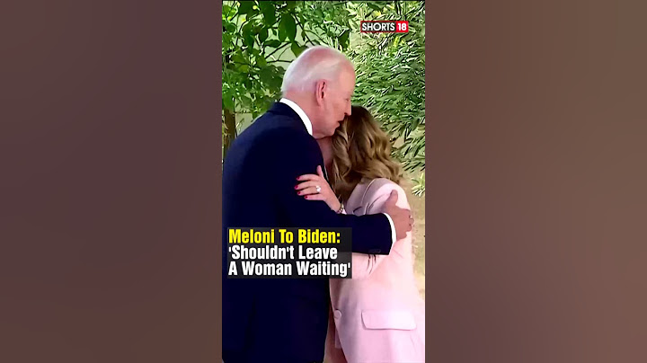 Meloni Jokes On Biden's Delay,  'You Shouldn't Leave A Woman Waiting'| G7 Summit | N18S #meloni