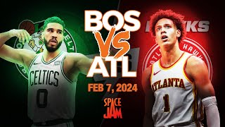 Boston Celtics vs Atlanta Hawks Full Game FEB 7, 2024 Highlights | NBA Season