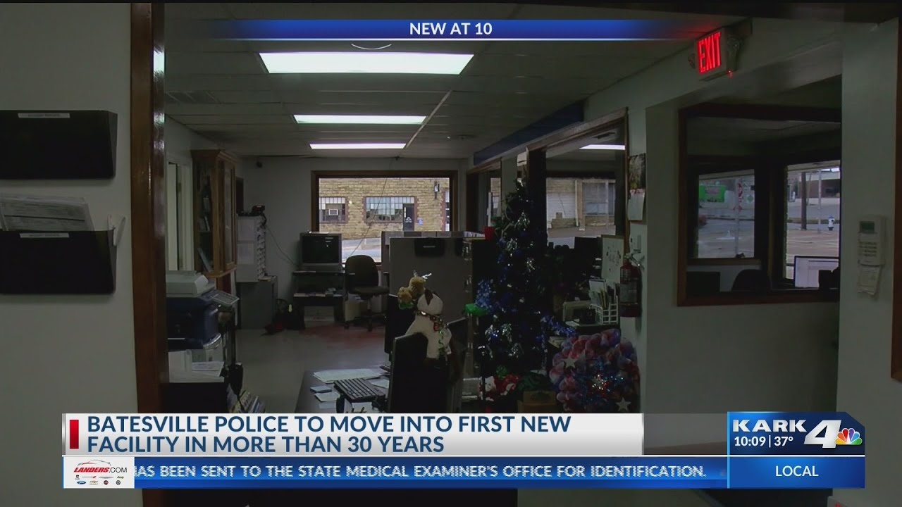 Batesville Police Prepare to Move Into New Facility YouTube