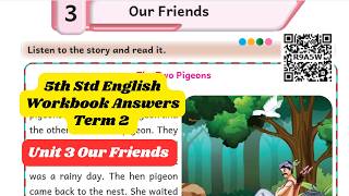 5th Std English Workbook Answers Term 2 | Unit 3: Our Friends | Ennum Ezhuthum 2026