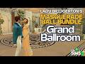 Building a Bridgerton Grand Ballroom!  |  Sims 4 No CC Speed Build