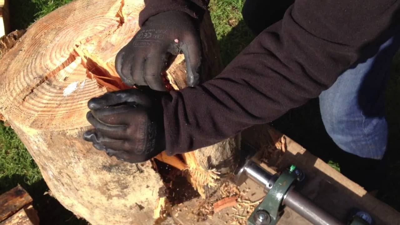 Parafuso rachador Rachafogo rachar lenha sem esforço