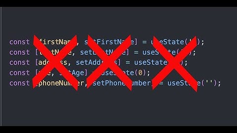 Junior mistake while create useState, here