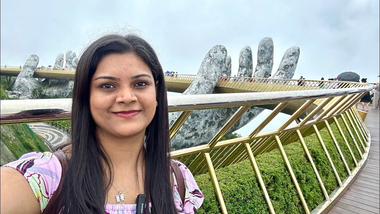 Ba Na Hills Vietnam 🇻🇳 Golden Bridge Da Nang Vietnam travel 