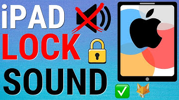 iPad Enable Disable Lock Sound
