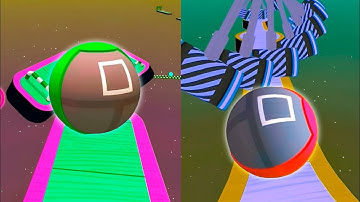 Sky Rolling Ball 3D Vs Video Game Reversed Gameplay Android,iOS Walkthrough New Update Part 9