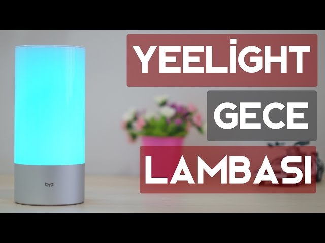 Xiaomi Yeelight Gece lambası incelemesi / bedside lamp - YouTube
