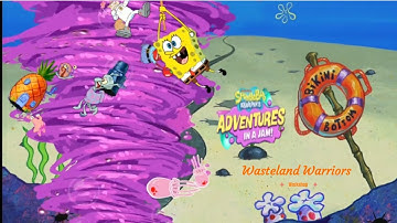 SpongeBob Adventures IN A JAM! Game Intro.