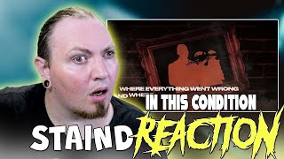 STAIND - In This Condition (OFFICIAL VISUALIZER) | REACTION