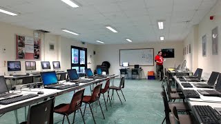 Wintercamp 2019 from the Tech Zone at Gilwell Park