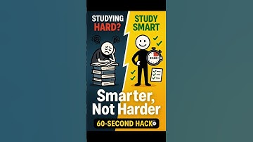 Studying Smarter (Not Harder) is Surprisingly Simple #StudySmarter #Pomodoro #ActiveRecall