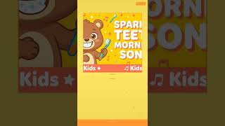 Sparkly Teeth Morning Song 🦷 🎵 #Best Bit #Shorts #GiggleKids #KidsSongs