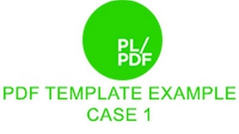 PDF Template Case 1