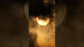 10 July 5:11 Pm 2023 Zooming The Sun Clouds Were Going To West