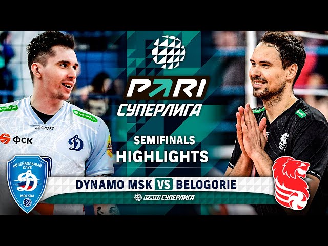 Dynamo MSK vs. Belogorie | HIGHLIGHTS | Semi-Finals | Round 4 | Pari SuperLeague 2024