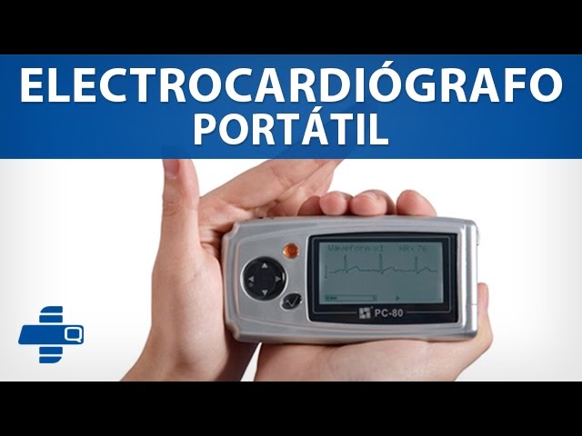 Electrócardiógrafo Portátil ECG (902-PC80A) 