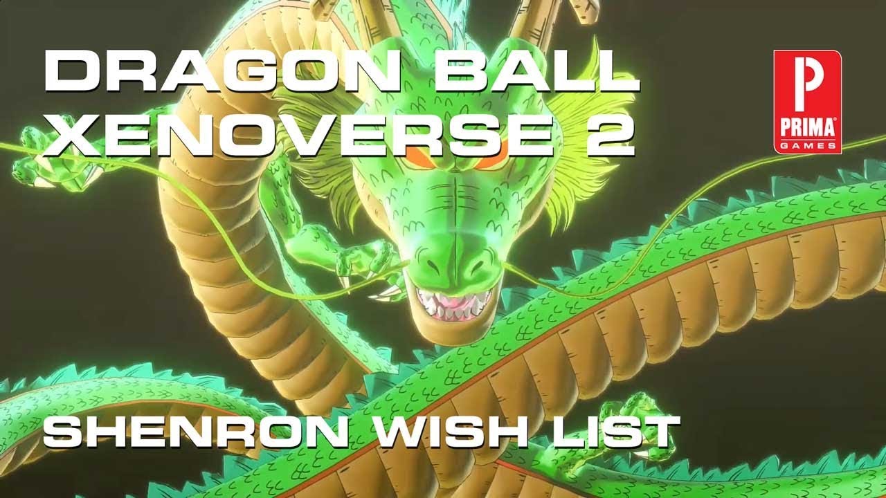 Dragon Ball Xenoverse 2 - Shenron Wishes, Unlock Hit, Eis, Nuova, Omega  Shenron - Prima Games