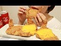 ASMR☆咀嚼音注意 モスチキンを食べる音 fried chicken eating sound