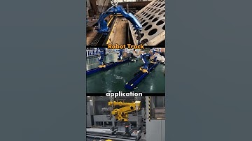 Robot Track Application - Unlocking Unlimited Possibilities! 🚀#track #rail #evsrobot #smartfactory
