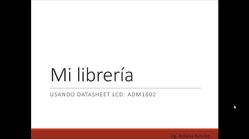 1. Librería LCD XC8