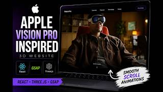 Recreating Apple's Vision Pro Website