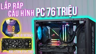 Dàn PC Gaming 76 Triệu: Core i9 9900KS, RTX 2080, Win 10 Bản Quyền Tại TNC Store