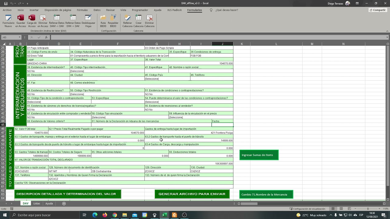 Llenar la DAV en menos de 5 minutos - YouTube