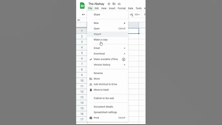 Convert Google Sheets to Excel