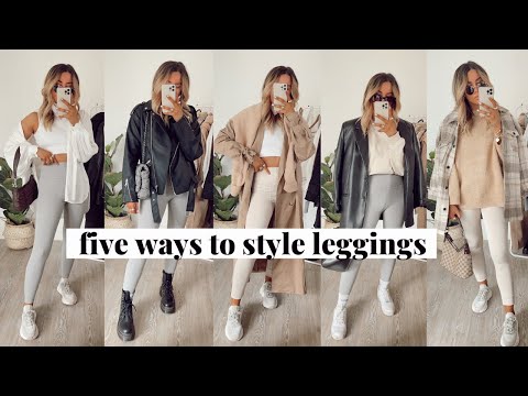 5 Ways To Style: Neutral Leggings for Spring